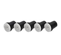 Boquillas de chorro de arena, 5 piezas para tanques de 5 galones, con interior de cerámica y carcasa exterior de plástico para una eliminación eficaz del óxido y la pintura en fundición de metal (3 mm