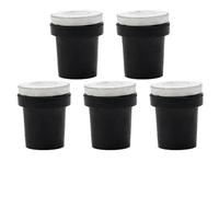 Boquillas de chorro de arena de 23 y 5mm, juego de 5 eliminación rápida de pintura y óxido, adecuadas for piezas de maquinaria industrial y piezas fundidas(2.5mm)