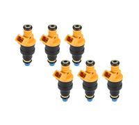 Boquillas de inyección de Gasolina inyector de Combustible 0280150714 Conectores para BMW 535 635Csi 735 L6 L7 (6 Unidades)