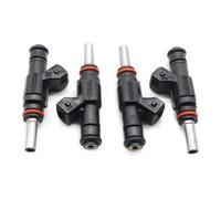 Boquillas De Inyección De Gasolina para Coche, 4 Unidades/Lote 0280155897 Boquilla De Inyector De Combustible para Coche Compatible con 3.2L V6 04-06 para Golf 1.8L para Turbo 06A906031S