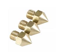 Boquillas de latón, 3 piezas boquillas extrusoras Hotend cabezal impresión 0,2,4,6,8 1, mm impresora 3D for CR-10S Pro(0.4mm)