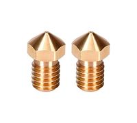Boquillas de latón, 5 boquillas M6 1,75 mm for extrusora V6 Hotend, piezas impresora 3D CR10 J-head(1.75mm/0.2mm)