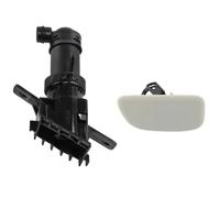 Boquillas de lavafaros para Subaru Forester 2005 2006 2007 2008 86636-SA240 Boquilla de lavafaros Delantero Accesorios para automóvil (Boquilla y Tapa Derecha)
