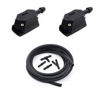 Boquillas de Limpiaparabrisas Compatible Con Benz Para Vito W638 1996-2003 Para W639 2003-2014 Para W447 2014-2 Uds Boquillas Para Limpiaparabrisas Coche Y Kit Manguera 2m(2 Nozzle and Hose)