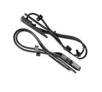 Boquillas de Limpiaparabrisas Compatible Con Tesla Para Model 3 2017-2026 Para Y 2020-2026 Kit Reemplazo Conector Tubería Agua Con Boquilla Rociadora Para Limpiaparabrisas Delantero G2O0