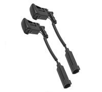 Boquillas de Limpiaparabrisas Compatible Con X5 E53 1998 1999 2000 2001 2002 2003 2004-2006 Para Z4 E86 2005-2007 2008 Boquilla Rociadora Arandela Calefactada Para Parabrisas 61667110851