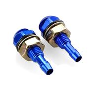 Boquillas de Limpiaparabrisas Limpiaparabrisas Universal En Forma De Abanico Para Coche Con Rociador Agua Para Parabrisas Delantero Y Boquilla Automática 2 Uds Aproximadamente 1,5x3,5x0,5(Blue)