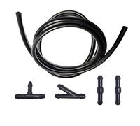 Boquillas de Limpiaparabrisas Manguera Universal De Boquilla Limpiaparabrisas Con Cabezal Directo TY, Adecuada Para Bomba De Faro Delantero De Ventana, Piezas Automotrices(2m)