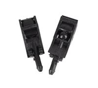 Boquillas de limpiaparabrisas para VW Touareg, Cabezal rociador, Boquilla de limpiaparabrisas con Forma de Abanico