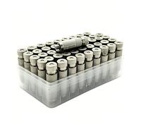 Boquillas de nebulización de latón, Boquilla de nebulización refrigeración atomizadora roscada alta presión latón, orificio 0,1-0,5mm, 50 Uds(3 Sects,Orifice Dia 0.m)