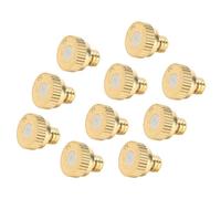 Boquillas de nebulización de latón para exteriores, sistema de refrigeración de jardines 50 piezas aperture0.3mm