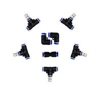 Boquillas de nebulización, sistema de refrigeración de nebulización al aire libre para ventilador de sombrillas de patio, jardín, orificio de 1/4 pulgadas, 5 boquillas de niebla de acero inoxidable