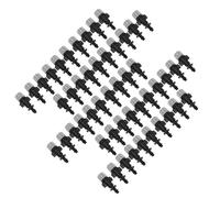 Boquillas de niebla de plástico de 50 unids Atomizador rociador con material de alta calidad, uso versátil para el sistema de riego por goteo del jardín, ideal para tubo de 4 Mm/7 mm, fácil
