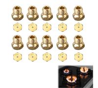 Boquillas De Propano Butano, 10 Piezas Boquillas De Gas GPL, Inyectores Cocina Gas, Boquilla De Chorro Gas Propano GPL, Inyectores Universales para Cocina De Gas, Inyectores Cocina Gas Butano