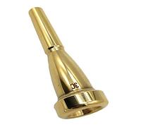 Boquillas de trompeta para Yamaha o Bach Conn King Trumpet 3C 5C 7C oro plata - Instrumento musical profesional latón chapado en aleación de cobre