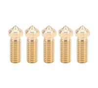 Boquillas extrusoras de impresora 3D, 5 uds., compatibles con QiDi Tech X Plus 3, Kit de latón, piezas de impresión Hotend de 0,6mm