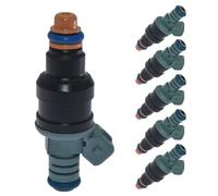 Boquillas inyección Coche Compatible Con Para 325i 325is 325iX 525i 2.5L I6 0280150715 6 Uds Válvula De Inyector De Combustible Para Coche Accesorios Para Inyector De Combustible