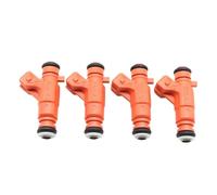Boquillas inyección combustible Apto Para Citroen C2 C3 Xsara Berlingo Apto Para Peugeot 206 307 1007 2000-2014 Boquilla De Inyectores De Combustible 4X 0280156034 Inyector de Combustible
