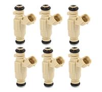 Boquillas inyección combustible Compatible Con Hyundai ELANTRA TIBURON TUCSON SANTA FE 35310-23600 9260930013 3531023600 6 Inyectores De Combustible Inyector de Combustible