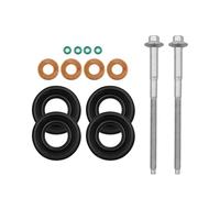 Boquillas inyección combustible Kit De Sellos De Inyector Diésel Y Pernos De Abrazadera Compatible Con Ford Transit Mk7 2.2 TDCi 095000-5810 6C1Q9K546AC