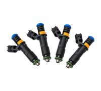 Boquillas inyección Inyectores Combustible 4 Piezas Accesorios Repuesto Para Motor De Coche 04593986AA Compatible Con Chrysler 200 2.4L 2360cc I4 2015 2016 2017