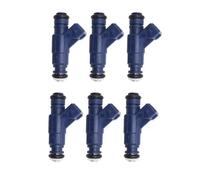 Boquillas inyector combustible Para 3.2L 2.6L V6 Crossfire 0280156014 6 Unids/set Repuesto Inyectores Combustible Pieza Automóvil