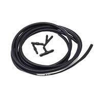 Boquillas lavaparabrisas 5 Unids/set 2m Manguera Lavado Parabrisas Coche Escobilla Limpiaparabrisas Coche Automotriz Tubo Chorro Parabrisas Boquilla Limpiaparabrisas Manguera Agua Tubo Fluido