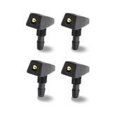 Boquillas Lavaparabrisas Coche Compatible Con El Kit Boquillas Rociadoras Para Limpiaparabrisas Delantero General Automóvil, Limpiador Cubierta Boquilla Rociadora Ventilador Aspersión(4PCS)