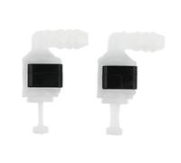 boquillas limpiaparabrisas auto Compatible Con A1 2012-2018 Para A4 S4 2005-2012 Para A6 S6 2005-2018 3B0955665E Conector Boquilla Limpiaparabrisas Coche Cabezal Clips Codo