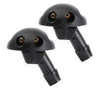 Boquillas Limpiaparabrisas Compatible con Dacia para Megane para Duster para Sandero MK1. 2 boquillas pulverización para limpiaparabrisas delantero número OE 7700846456.