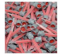 Boquillas mezcladoras estáticas 10:1, tubo mezclado de pegamento AB, mezclador de cuadrados de 90mm for cartuchos de adhesivos estructurales de resina epoxi 50ml 10:1, 200 Uds.