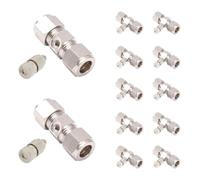 Boquillas nebulizadoras, Boquilla de nebulización alta presión, orificio 0,1-1,0mm, conector rápido 3/8 pulgadas, latón, 10 unidades