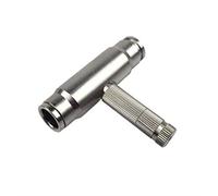 Boquillas nebulizadoras de latón， 20 boquillas nebulizadoras de latón de alta presión con conector rápido de 3/8"(Nozzles+onehole,0.1MM)