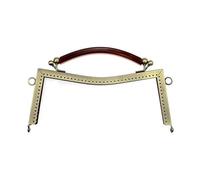 Boquillas para Bolsos Mini marco de Metal for bolso con cierre beso, accesorios for, 1 unidad(Bronze01)