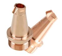 Boquillas para máquina de soldadura láser M16 Puntas de alimentación de alambre de cobre para soldador láser de fibra y pistola de soldadura láser de mano Accesorios industriales 10 piezas 0.8mm