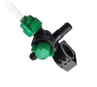 Boquillas para nebulización - Boquilla de riego en forma de abanico, cabezal de nebulización para jardinería, para jardín al aire libre, césped, jardinería, riego, cultivo, invernadero, granja