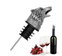 Boquillas para verter whisky, punta dispensadora de licor, aireador de vino, control de vertido seguro, construcción de acero inoxidable, diseño fácil de usar con accesorio para fiesta de cóctel en