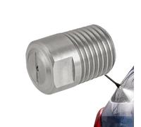 Boquillas roscadas para lavadora a alta presión, limpiador de radiador, cabezal de pistola de agua, 1/4 en forma de abanico 25°, accesorios para máquina de limpieza, acero inoxidable 1/8 roscado
