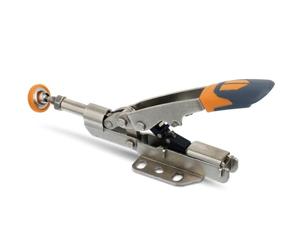 Bora Abrazadera de palanca de ajuste automático en línea de 450 libras con placa base horizontal BR-G080701