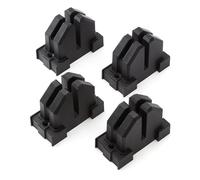 BORA Bloques de abrazadera paralelos, paquete de 4