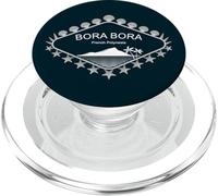 Bora Bora Polinesia Palmeras Estrella de Mar Concha Recuerdo PopSockets PopGrip para MagSafe