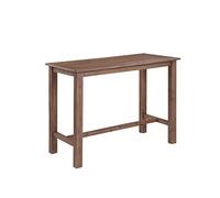 Boraam Sonoma - Mesa de pub - Cepillo de alambre de madera de granero