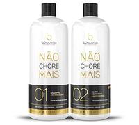 Borabella Não Chore Mais Kit Alisado Profesional, Shampoo Antirresiduo y Alisante Ultra, Sin Formol, 19 Aminoácidos, Ácido Hialurónico, Keratina, 2x1000ml