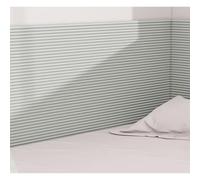 Boracy Paneles de pared acolchados autoadhesivos, acolchado de pared anticolisión para autismo, paneles de cabecera para pared, seguros y respetuosos con el medio ambiente(Gray,60x200cm)