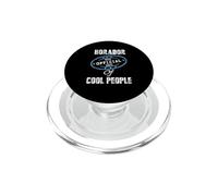 Borador The Official Dog of Cool People - Regalo para mamá y papá PopSockets PopGrip para MagSafe