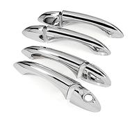 BORATO ABS Car Exterior Door Handle Cover Trim Decoration Sticker，For-BMW X5 E53 2000-2006 Accessories