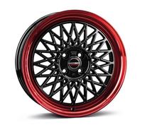 Borbet B llanta 7x17 ET30 4x100 compatible con Dacia Dokker Lodgy Logan Sandero