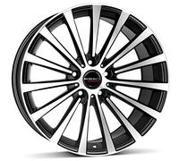 Borbet BL x 8.5 x 19 ET 30 Bolt Circle 5 x 112 Hub Centrering 72.5 BL x 85930112572.5BPM, negro pulido mate