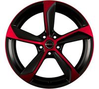 Borbet S 8 x 18 et 45 Círculo del perno 5 x 108 Hub centrado 72,5 S 80845108572.5bs/T, plateado brillante