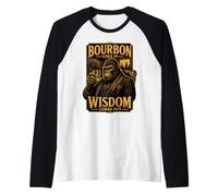 Borbón va en sabiduría Sale Gorila Camiseta Manga Raglan